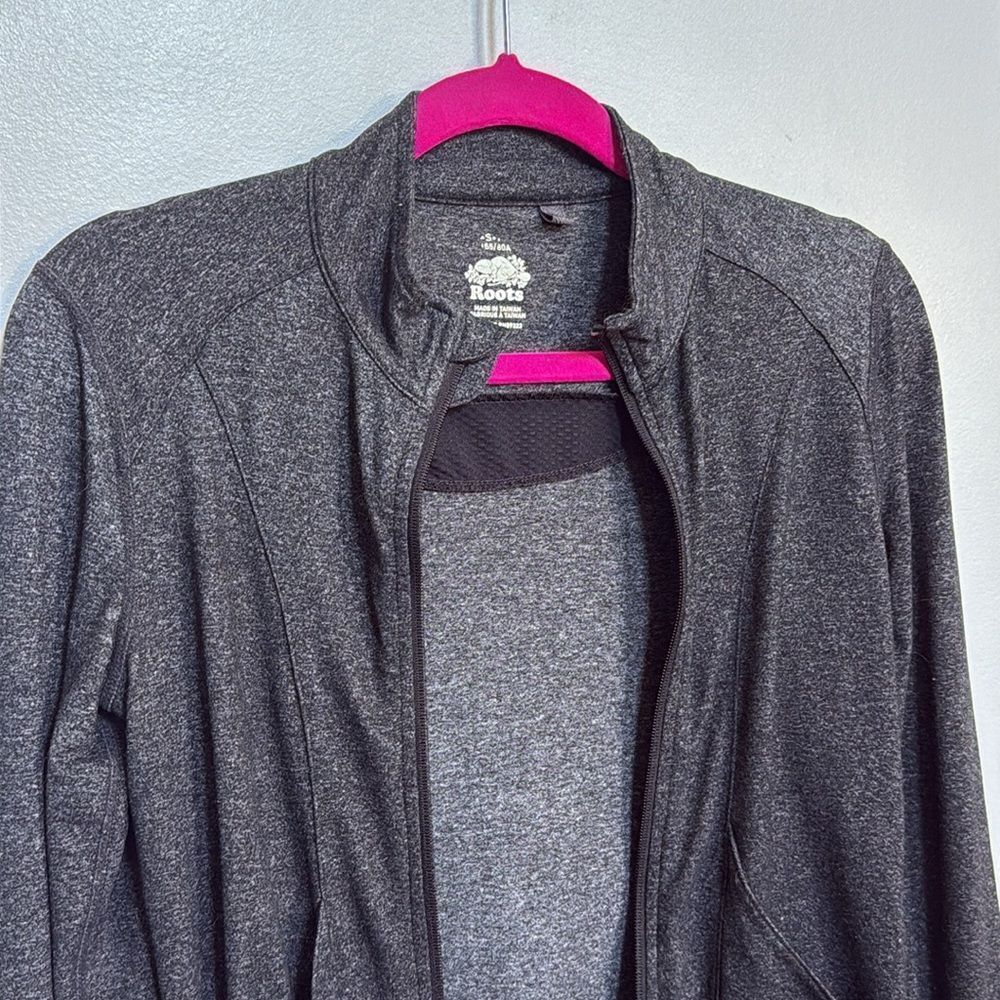 Roots Charcoal Gray Fitted Active Jacket - Picture 3 of 7